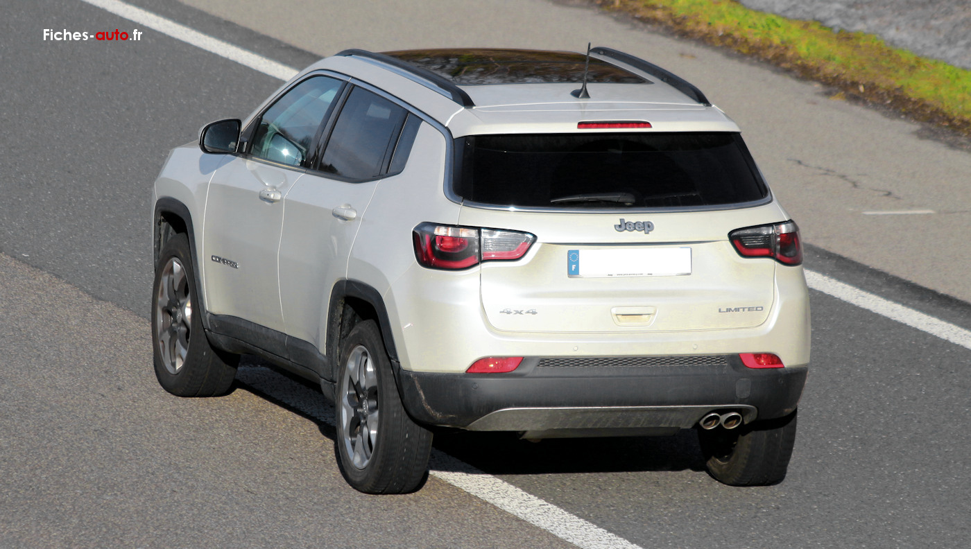Fiche technique jeep Compass 2017 Toutes les spécifications longueur