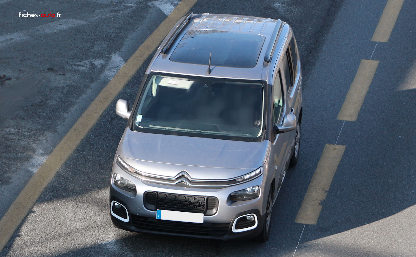 Fiche technique citroen Berlingo 3 2018 Toutes les spécifications ...