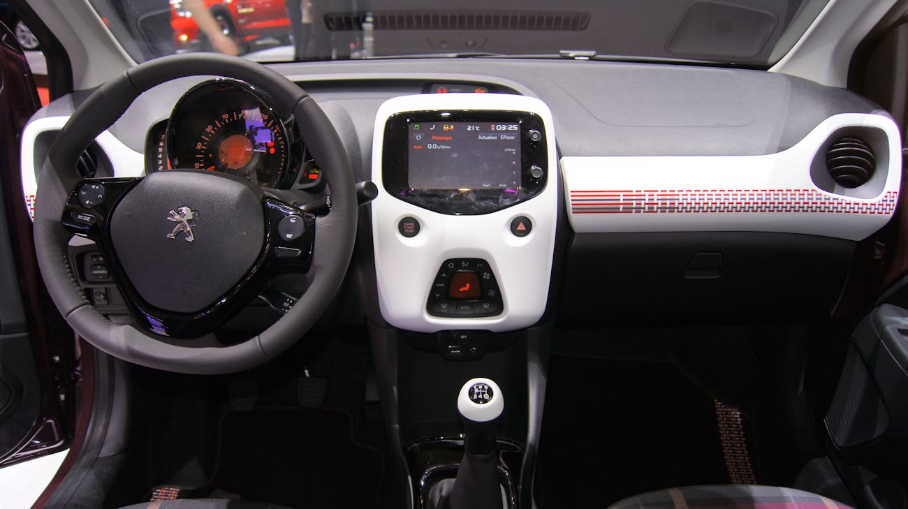 Bâche Peugeot 108 (2014- Aujourd'hui) sur mesure intérieure - My