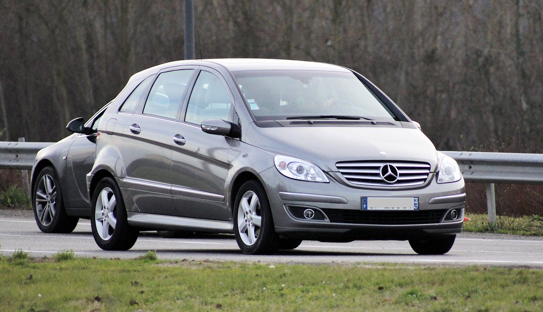 Déflecteurs latéraux compatible avec Mercedes Classe-B 5 portes 2005-2011 