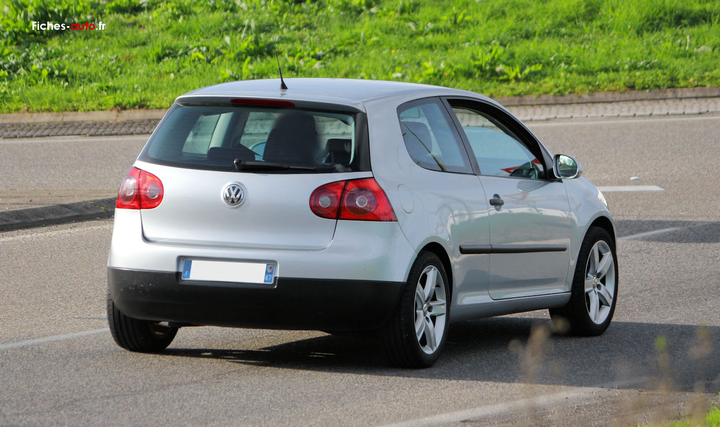 L'essai et les 387 avis de la Volkswagen Golf V année 2003 - 2008