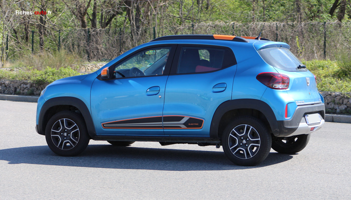 Avis Dacia Spring Electrique 45 44 ch version Confort plus avec option ...