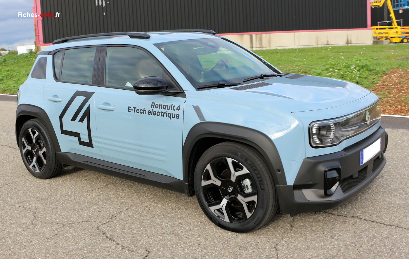 L'essai à 360 degrés de la Renault R4 E-Tech (2025) ainsi que les 1 avis
