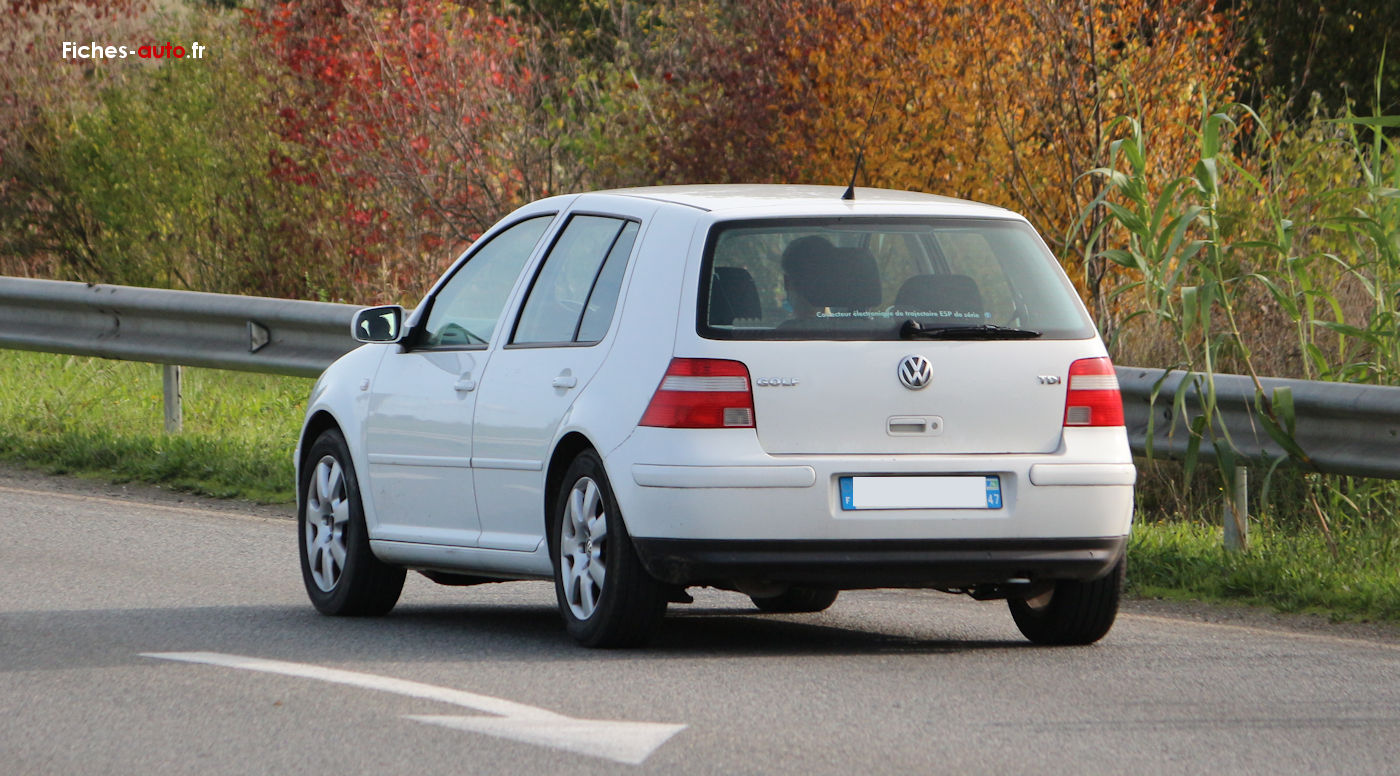 Les qualité et défauts : volkswagen Golf IV 1998-2003. Qualités et défauts  passés en revue. Agrément, habitacle